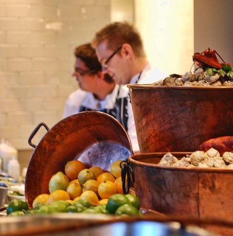 Staff at Catch and the Oyster Bar