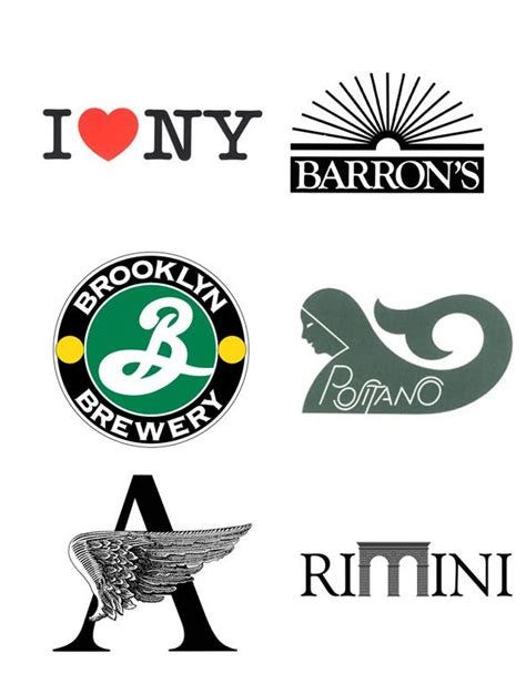 Logos by Milton Glaser