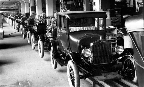 Model T production line