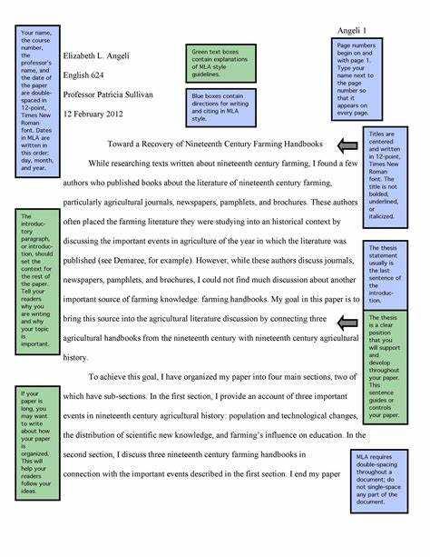 Formatting the Title Page