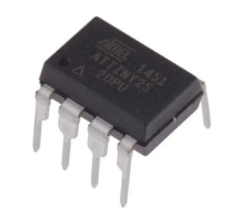 A small black silicon chip with 8 legs