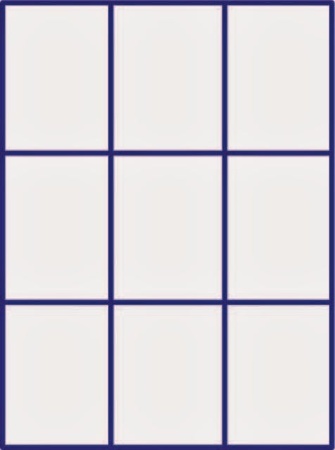 Grids used to layout the gallery application.