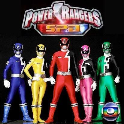 Globo Power Rangers SPD