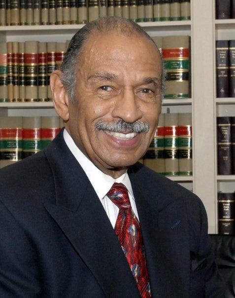 John Conyers: A Representative who first introduced the HR 40 legislation aiming to establish the commission to study the damage done to the African Americans in the past