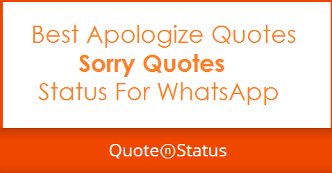 50 Sorry Quotes Apologize Quotes and WhatsApp Status