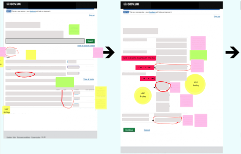 A screenshot of team collaboration with virtual post-it notes in Mural