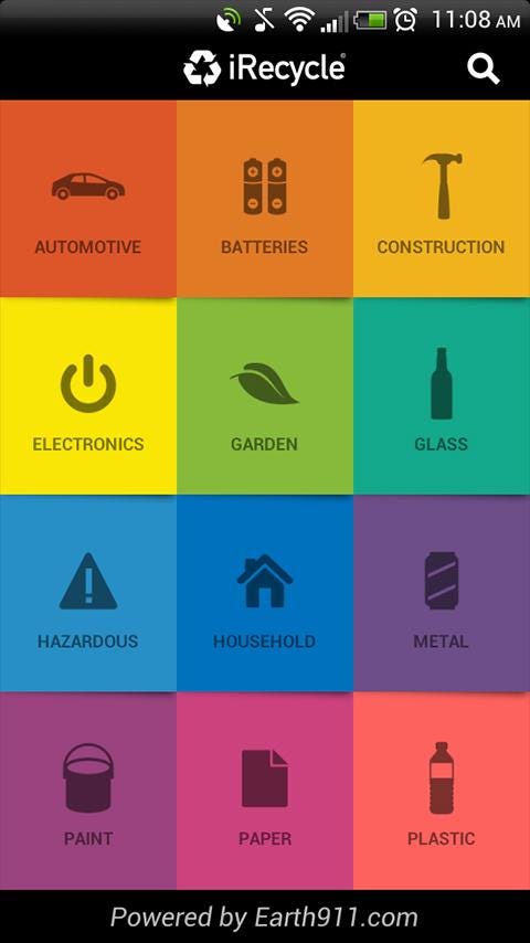 iRecycle Mobile App