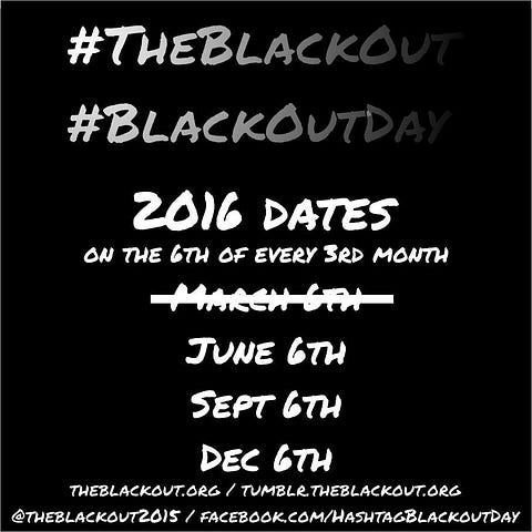 blackoutday