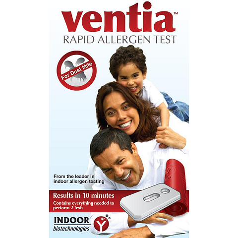 Ventia Rapid Allergen Testing Kit for Dust Mites