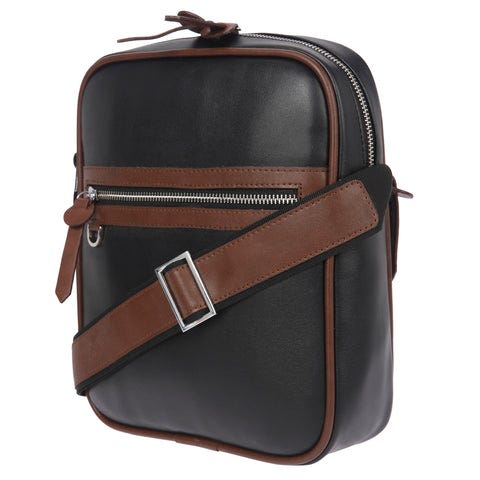 cross-body bag — byorp — vegan leather — retro