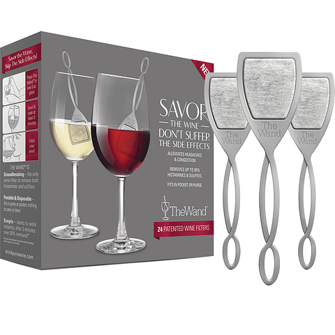 The Wand Wine Filter - Box of 24