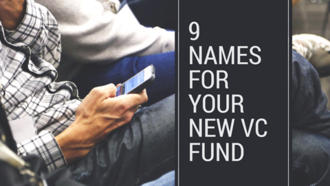 names for a new venture capital fund