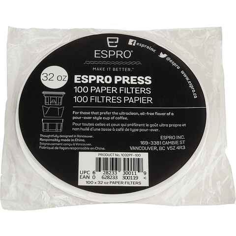 Espro Paper Coffee Filters 32 oz.