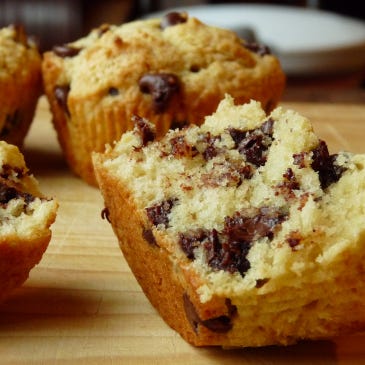 Classic Chocolate Chip Muffins