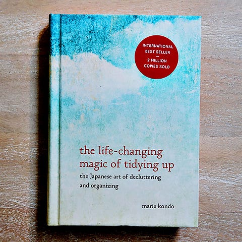 Book cover for The Life-Changing Magic of Tidying Up by Marie Kondo