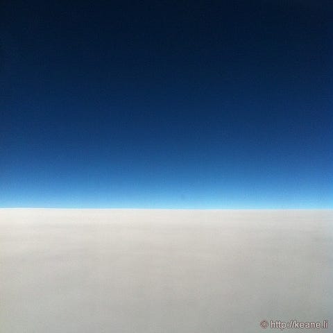 Rothko zen above the clouds