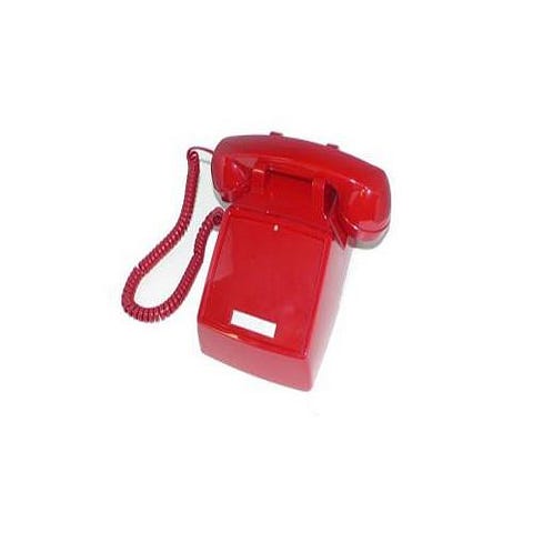 Cortelco 250047VBANDL Standard Phone - Red