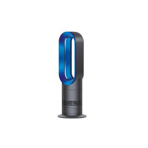 Dyson AM09 Hot + Cool Fan Heater - Iron/Blue