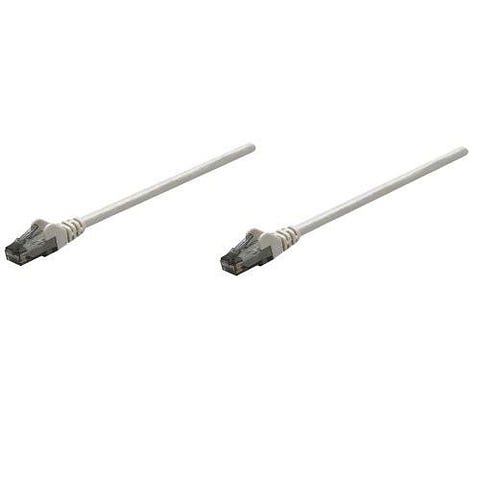 Intellinet Patch Cable, Cat6, UTP, 10&#39;, Gray
