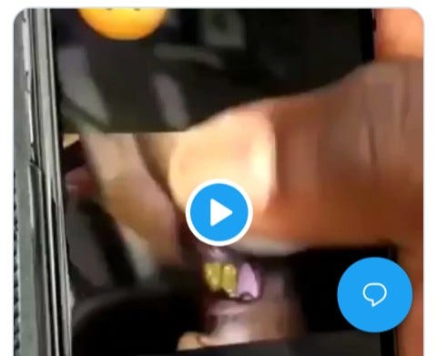 OMG!! Watch disgusting video of Lady defecating in yahoo boys mouth for money ritual