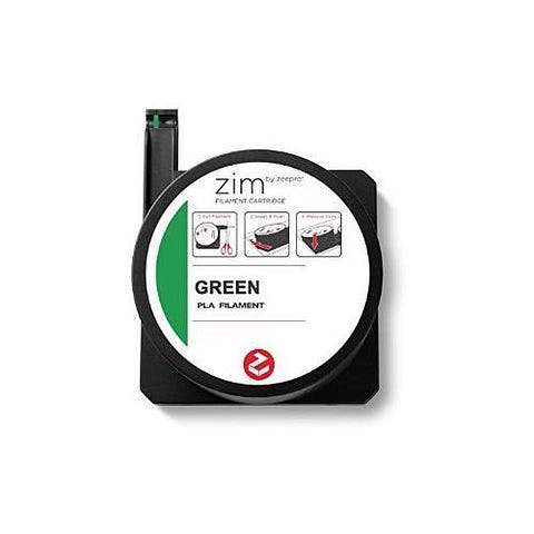 ZeePro PLA green SMART CARTRIDGE