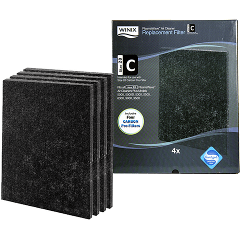 Winix Size 21 Carbon Filter 4-Pack (115119)