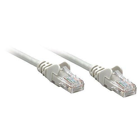 Intellinet Patch Cable, Cat5e, UTP, 100&#39;, Gray