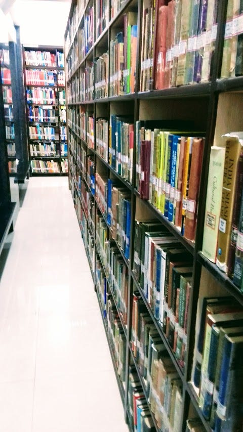 Library aisle