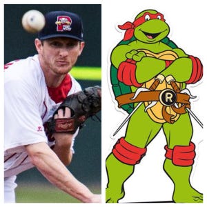 McCarthy starts tonight...Raphael of the TMNT makes a special appearance at Hadlock Fiel.d