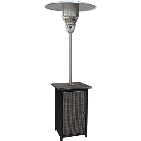 Hanover 41,000 BTU Square Wicker Patio Heater