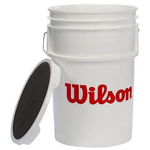 Wilson WTA3948 Wilson Ball Bucket with Lid