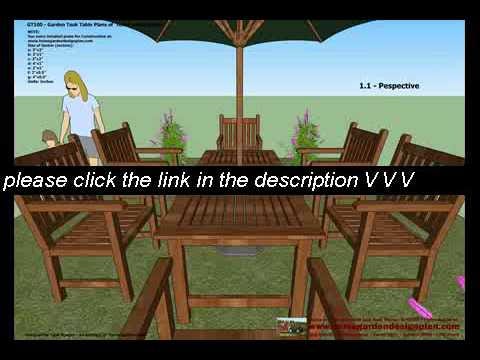 Outdoor Furniture Plans Wood