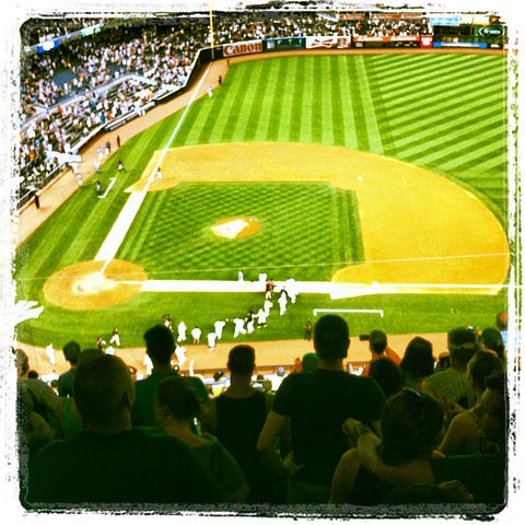 After the win over the Orioles. 