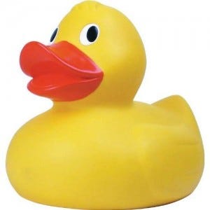 the original rubber duck