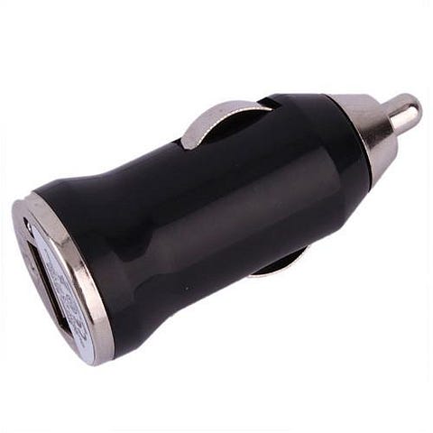 Xtreme Cables Universal USB Car Charger,Bla
