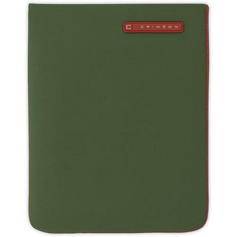 Crimson Carrying Case (Sleeve) for iPad - Green