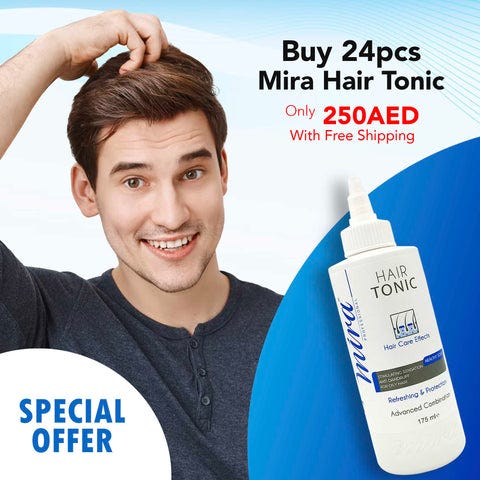 Mira Hair Tonic for dandruf hair- al basel cosmetics