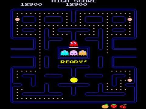 PAC-MAN, a classic arcade game