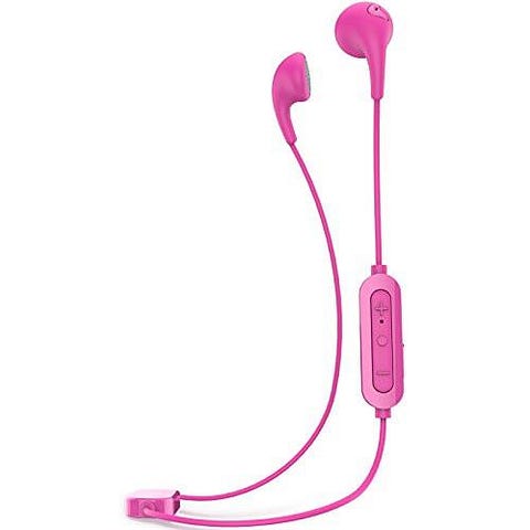 iLuv Bubble Gum Air Wireless BT Earphones, Pink
