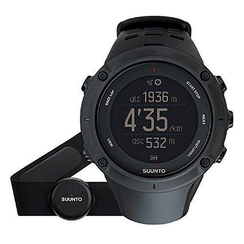 Suunto Ambit3 Peak Black (HR) GPS Watch