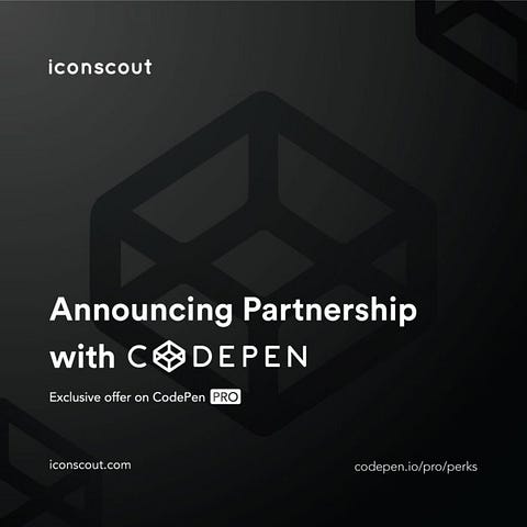 CodePen Partnership - Special offers with CodePen Pro