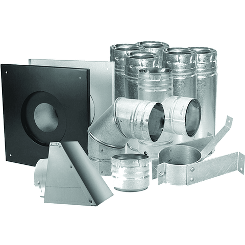 Duravent Stainless Pellet Stove Vent Kits