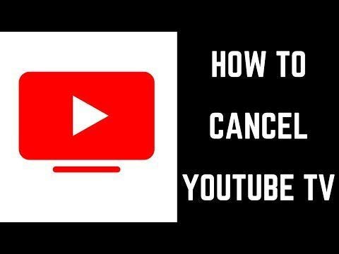 Cancel YouTube TV Subscription