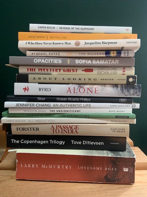 stack of books