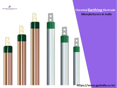 Chemical earthing electrode