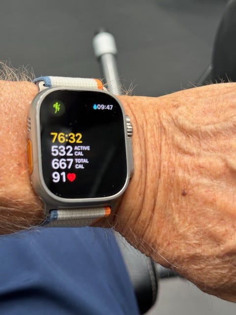 Apple Watch Ultra with Workout and Water Lock