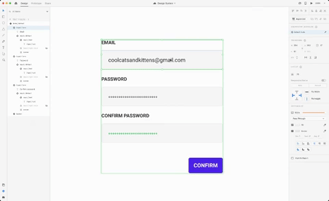 A complex form component using Stacks