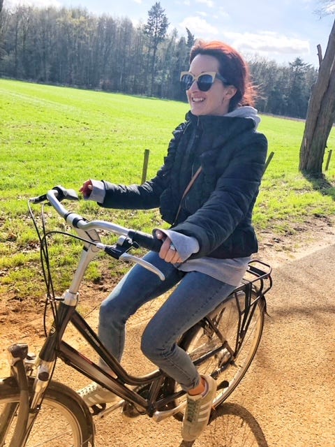 Cycling in Amsterdam