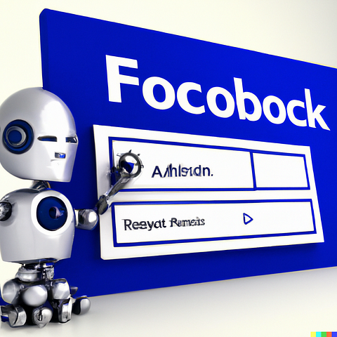 A Robot trying to log into a Social media website