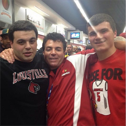 Papa John drunk for Louisville